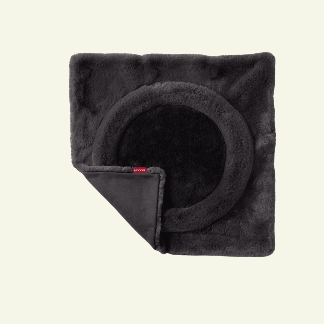 Flip | Lit modulable pour chat réversible - Jean - Poil - Gris foncé