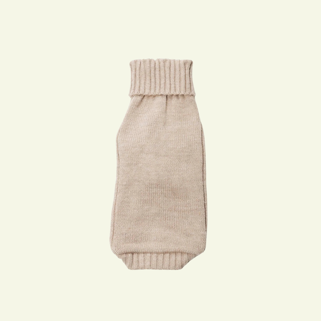 Sand | Pull pour chien sable - intemporel