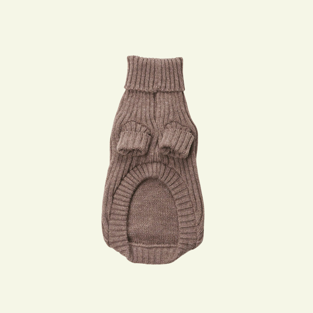 Coffee | Pull pour chien marron - Le baroudeur