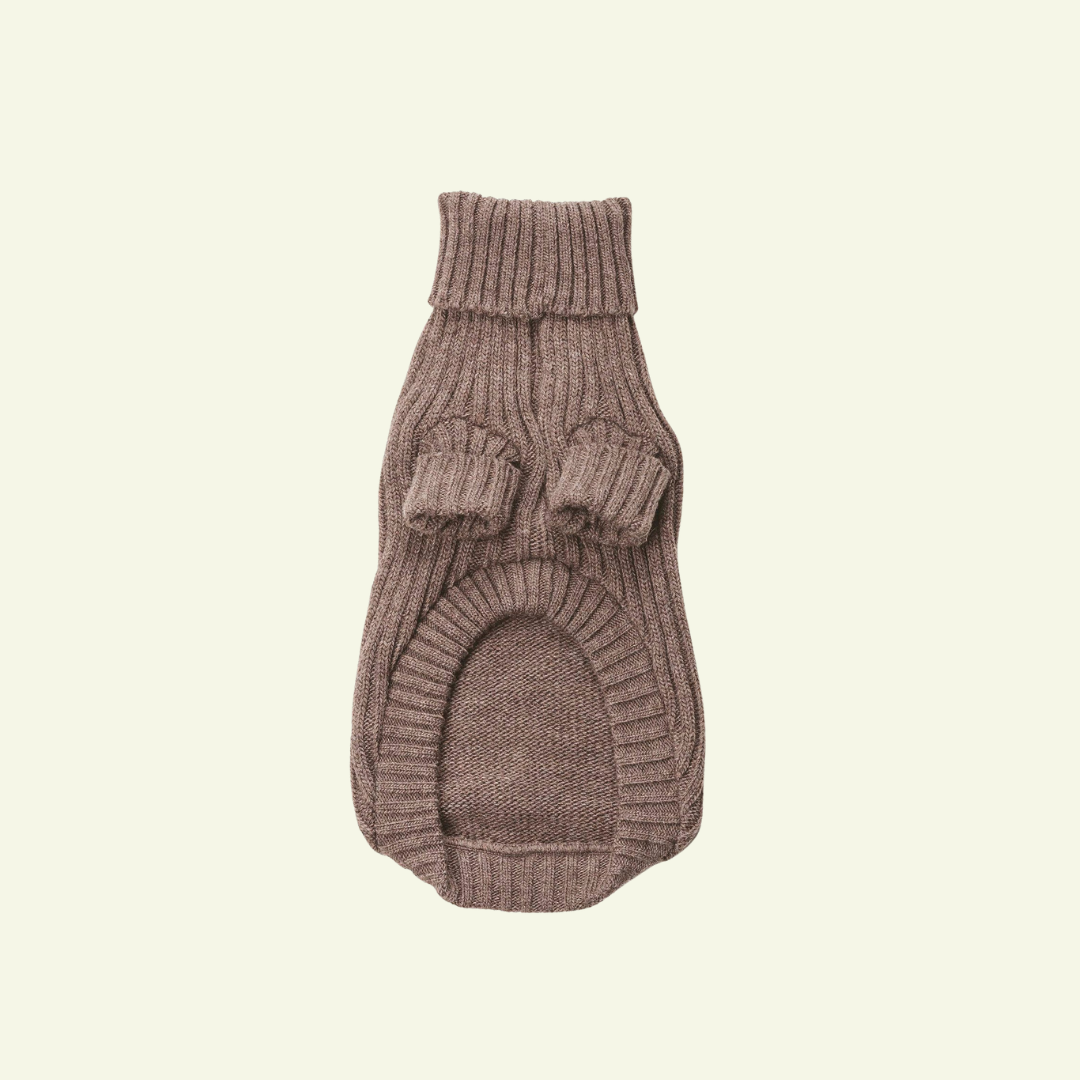 Coffee | Pull pour chien marron - Le baroudeur