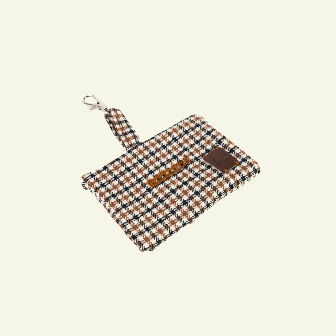 Roméo | Poop bag pour chien motif pied de poule