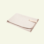 Asnen | Couverture en laine naturelle chaude et élégante pour chien - Jean - Poil - Beige