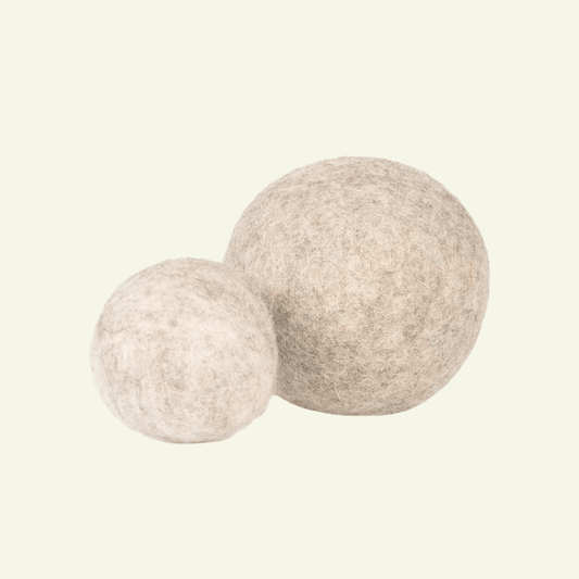 Ball | Jouet en feutre de laine naturelle - Jean - Poil - XS