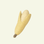 Banane | Jouet en feutre de laine naturel - Jean - Poil - 