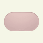 Base | Set de table antidérapant en silicone pour chat - Jean - Poil - Rose
