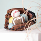 Baseball | Jouet en feutre de laine naturel - Jean - Poil - 