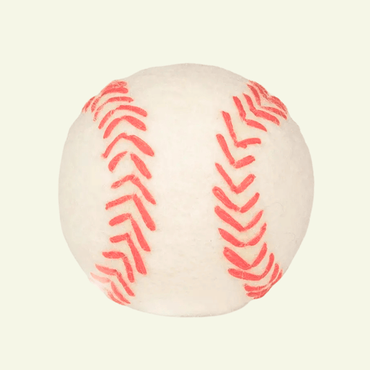 Baseball | Jouet en feutre de laine naturel - Jean - Poil - 