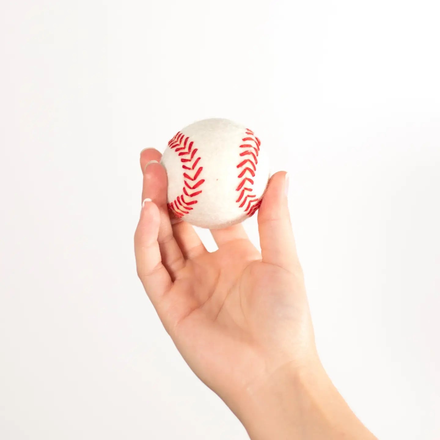 Baseball | Jouet en feutre de laine naturel - Jean - Poil - 