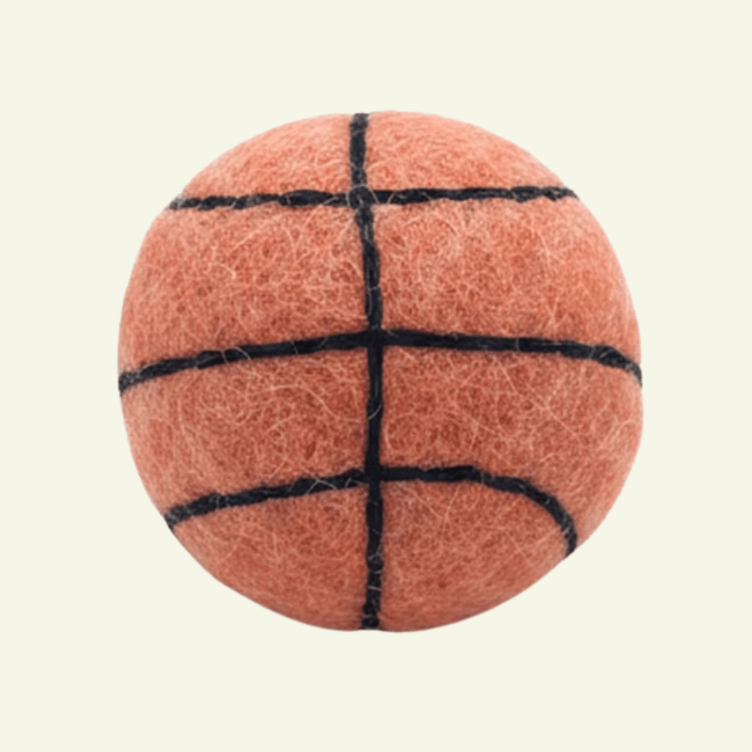 Basket | Jouet pour chien en feutre de laine naturel - Jean - Poil - 