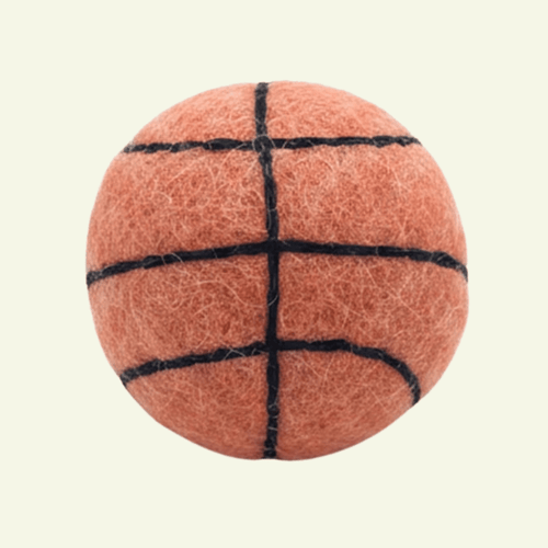 Basket | Jouet pour chien en feutre de laine naturel - Jean - Poil - 