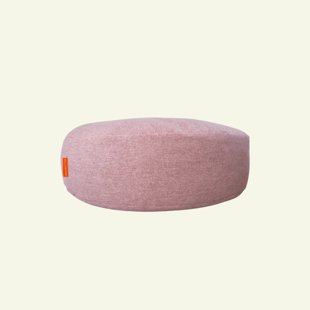 Cloud | Pouf design confortable pour chat - Jean - Poil - Rose