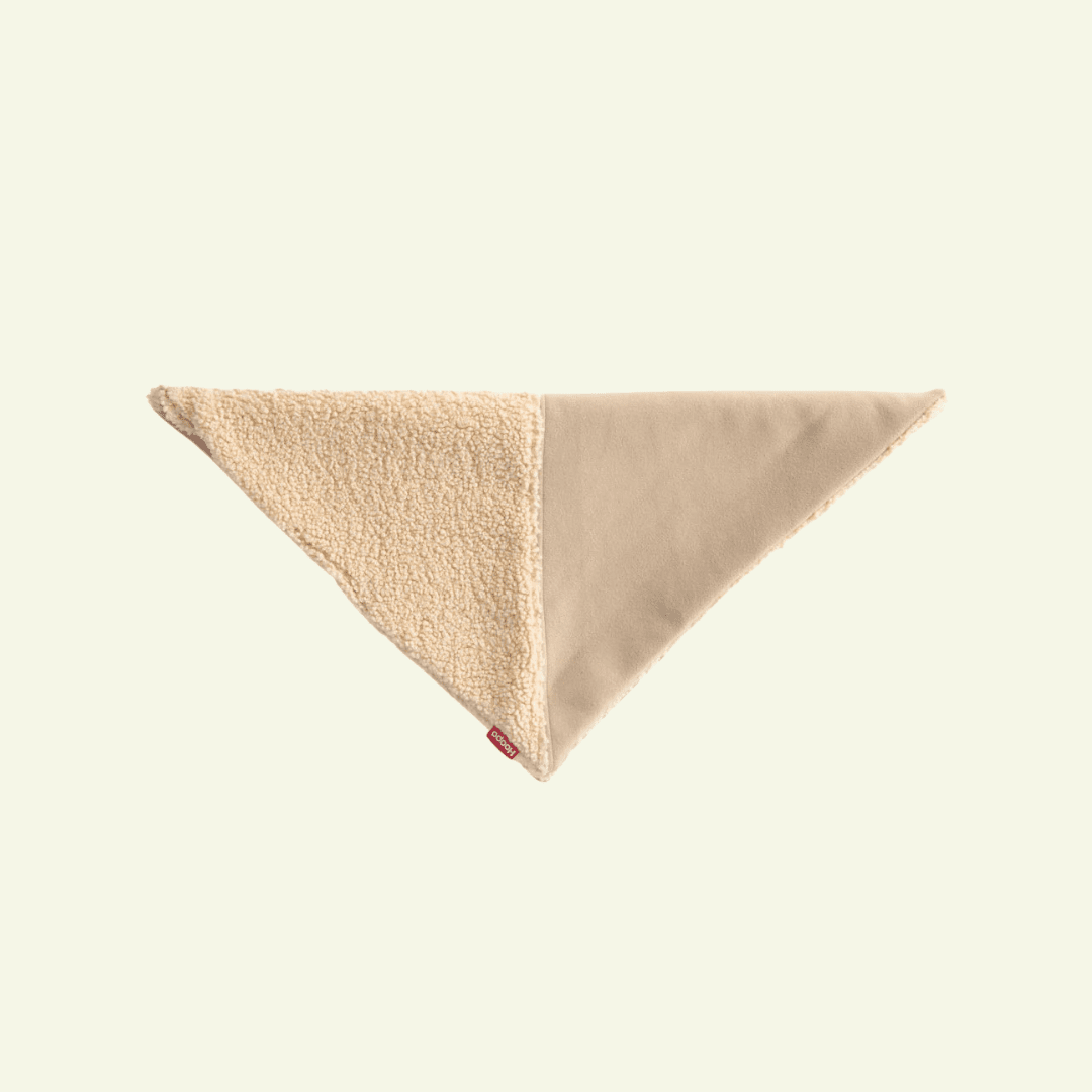 Couverture pour chat réversible douce et design - Jean - Poil - Beige