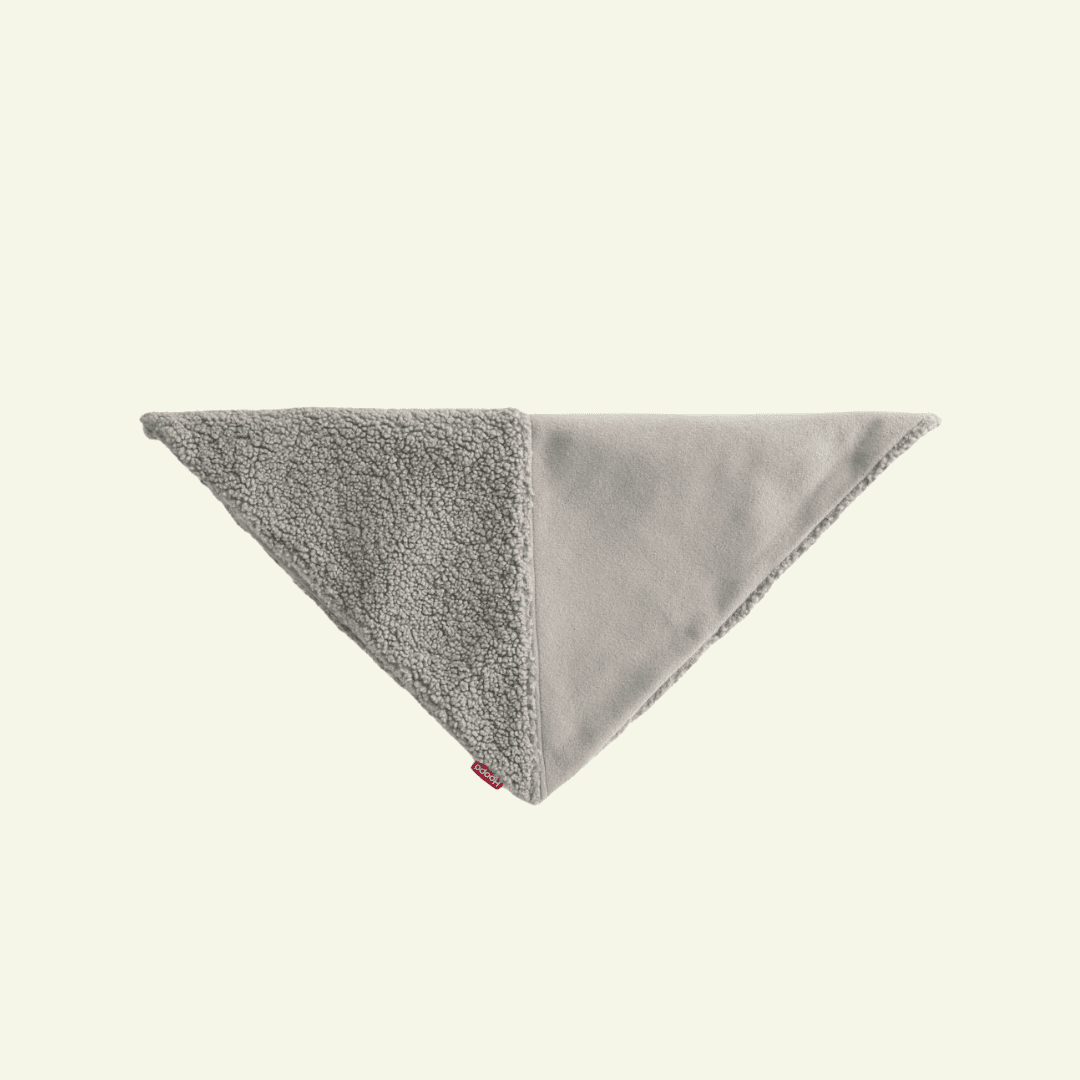 Couverture pour chat réversible douce et design - Jean - Poil - Gris