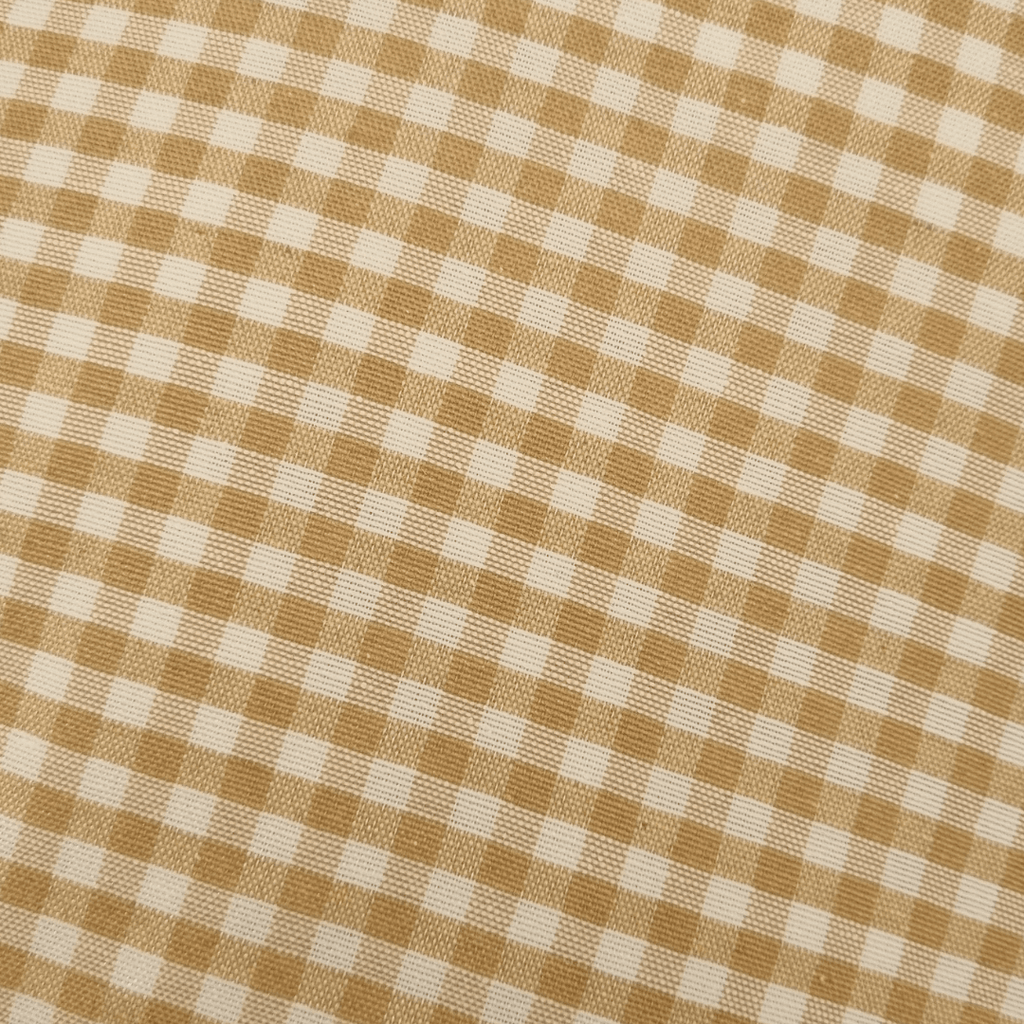 Cuccia | Panier rond pour chat vichy beige, déhoussable - Jean-Poil -