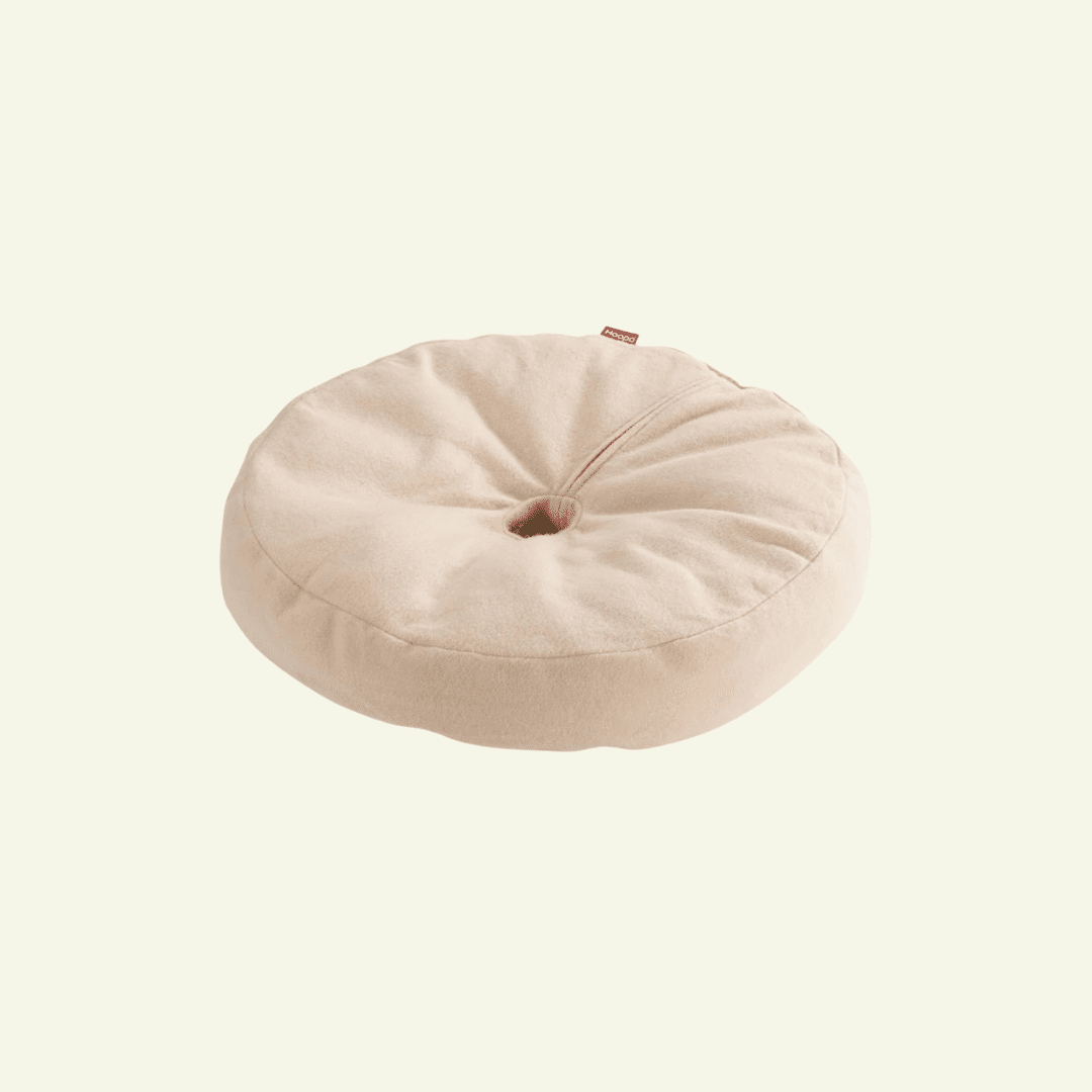 Donut | Lit donut pour chat doux et lavable, plusieurs coloris - Jean - Poil - Beige