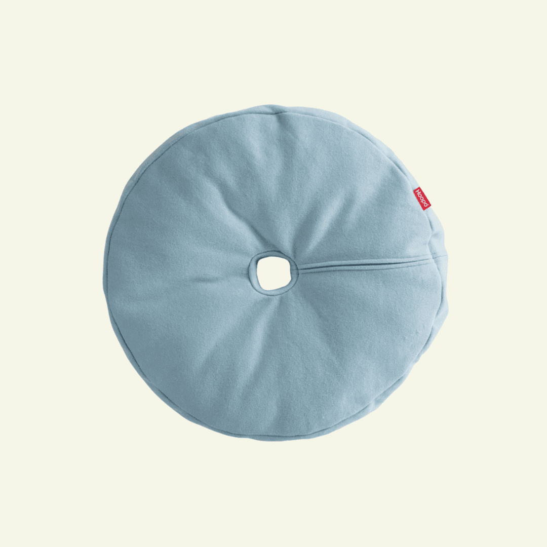 Donut | Lit donut pour chat doux et lavable, plusieurs coloris - Jean - Poil - Bleu clair