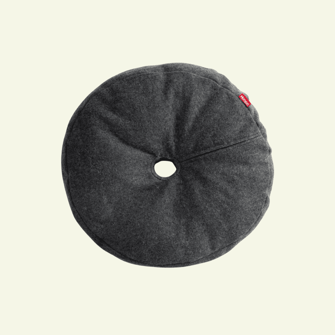 Donut | Lit donut pour chat doux et lavable, plusieurs coloris - Jean - Poil - Bleu clair