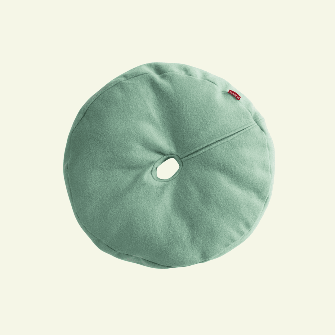 Donut | Lit donut pour chat doux et lavable, plusieurs coloris - Jean - Poil - Vert clair