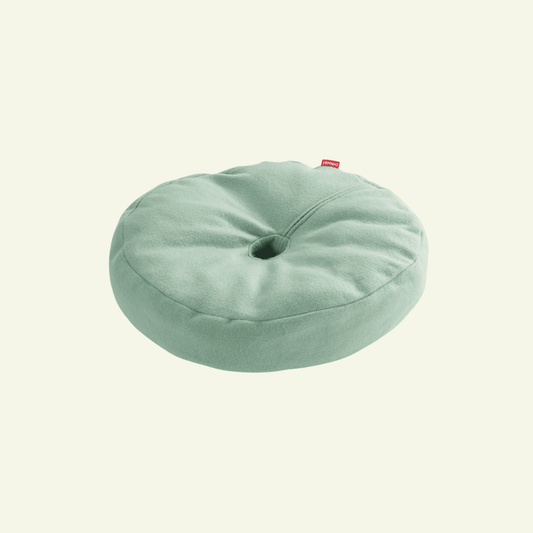Donut | Lit donut pour chat doux et lavable, plusieurs coloris - Jean - Poil - Vert clair