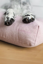 Finno | Coussin design pour chien déhoussable - Jean - Poil - Beige