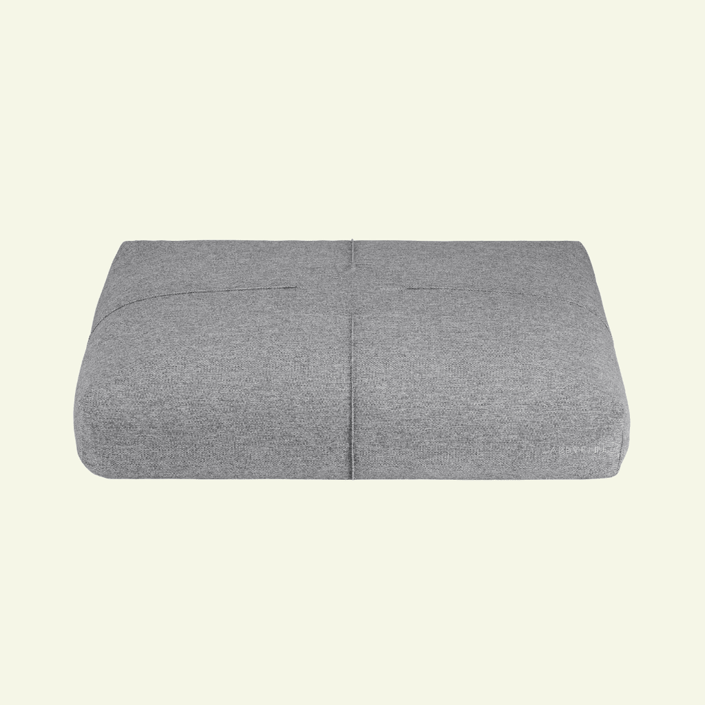Finno | Coussin design pour chien déhoussable - Jean - Poil - Gris foncé