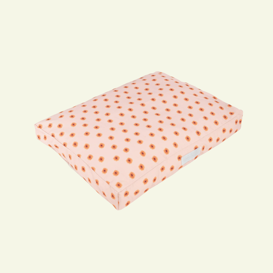 Fleur | Matelas déhoussable pour chien à fleurs - Jean - Poil - 