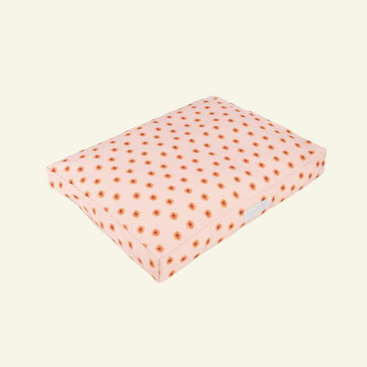 Fleur | Matelas déhoussable pour chien à fleurs - Jean - Poil - 