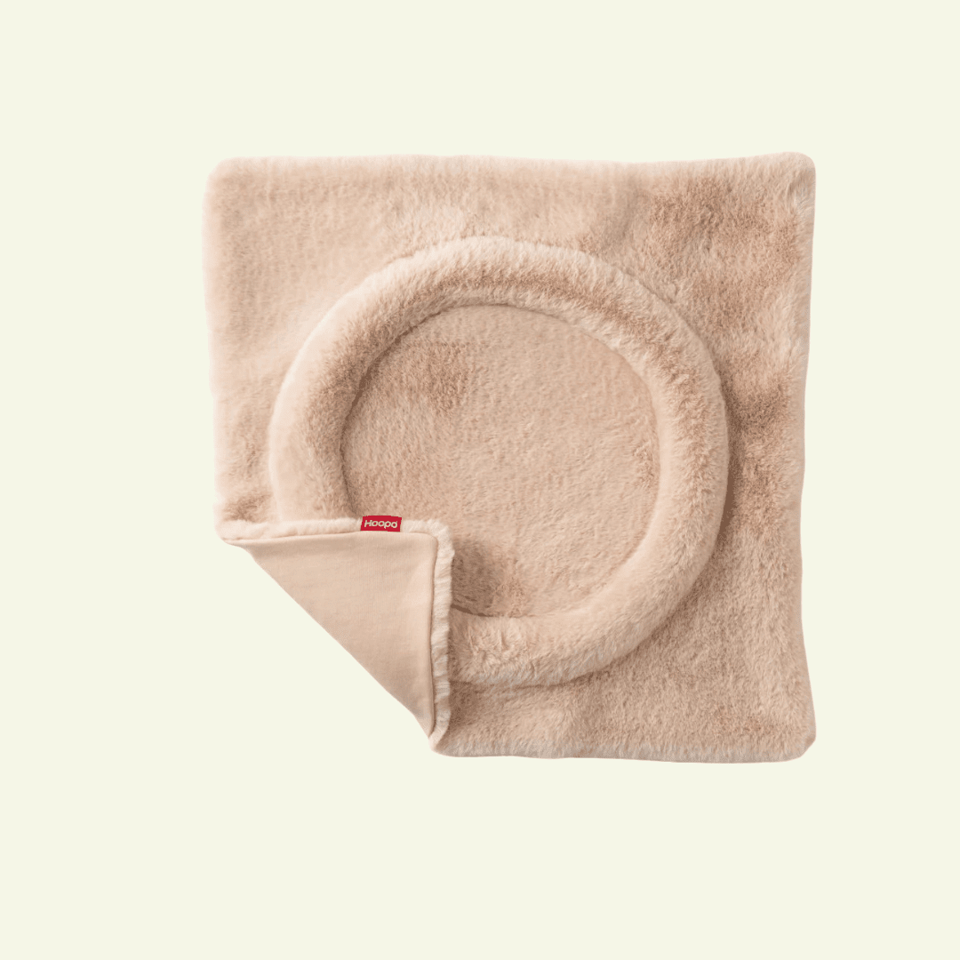 Flip | Lit modulable pour chat réversible - Jean - Poil - Beige