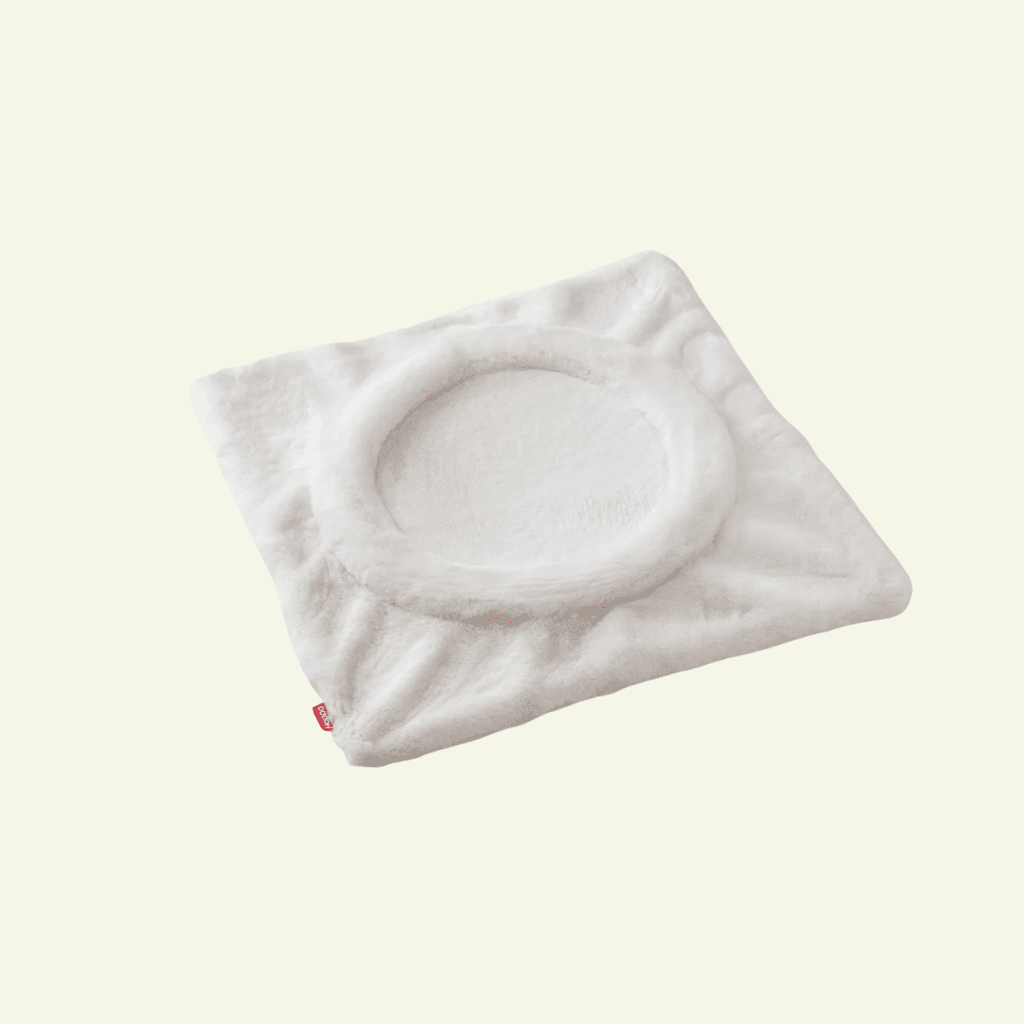 Flip | Lit modulable pour chat réversible - Jean - Poil - Blanc