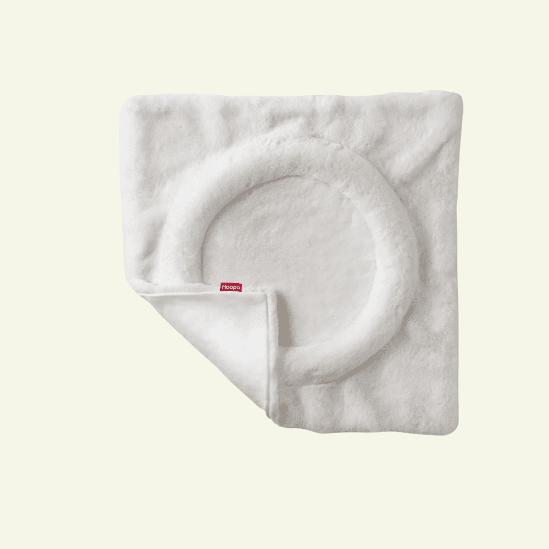 Flip | Lit modulable pour chat réversible - Jean - Poil - Blanc