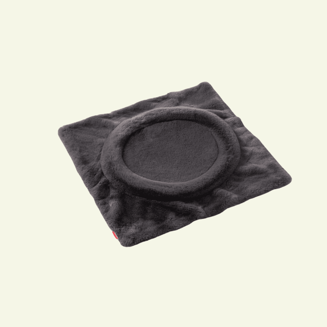Flip | Lit modulable pour chat réversible - Jean - Poil - Gris foncé