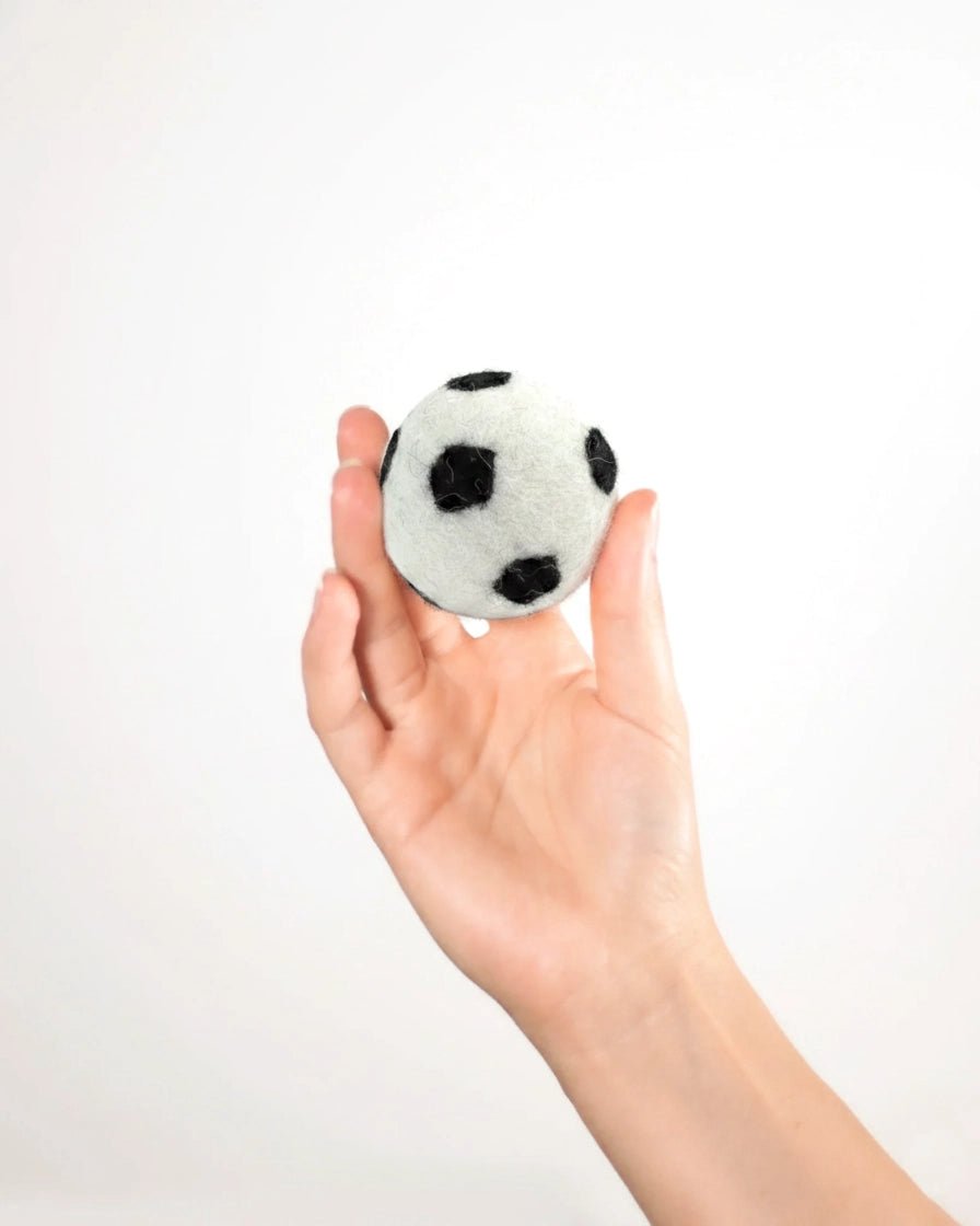 Foot | Jouet pour chien en feutre de laine naturel - Jean - Poil - 