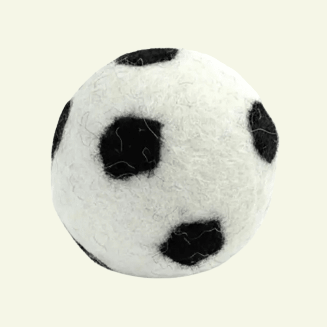 Foot | Jouet pour chien en feutre de laine naturel - Jean - Poil - 