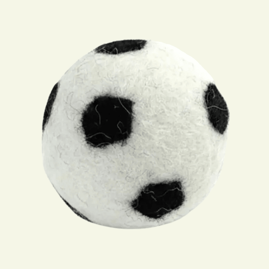 Foot | Jouet pour chien en feutre de laine naturel - Jean - Poil - 