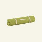 Fosser | Tapis de couchage nomade pour chien, pliable et transportable - Jean - Poil - Vert