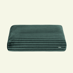 Furo | Coussin pour chien en velours côtelé déhoussable - Jean - Poil - Vert