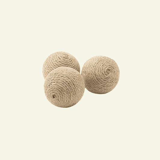 Globes | Jouets en sisal pour chat, lot de 3 - Jean - Poil - 