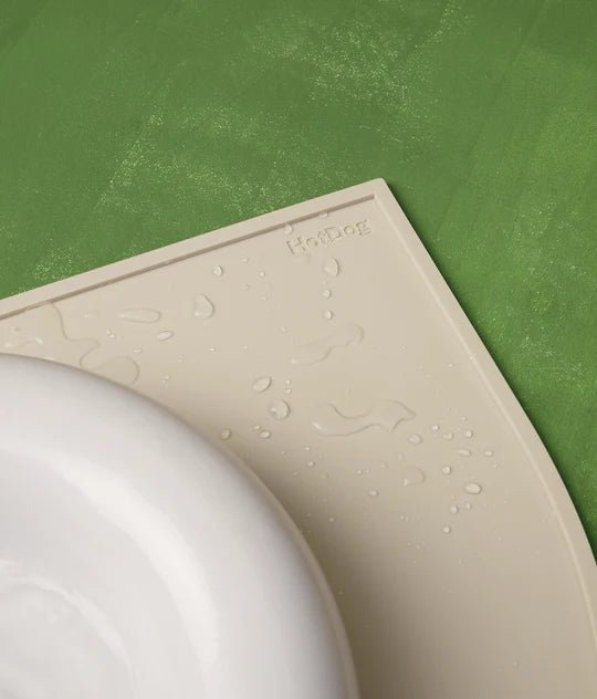 HotDog | Tapis silicone antidérapant pour gamelles - Jean - Poil - Violet