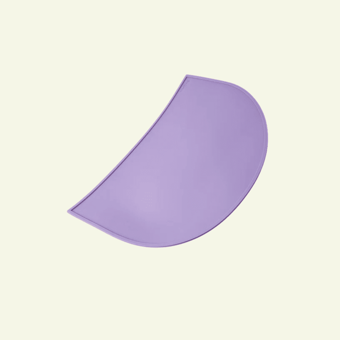 HotDog | Tapis silicone antidérapant pour gamelles - Jean - Poil - Violet