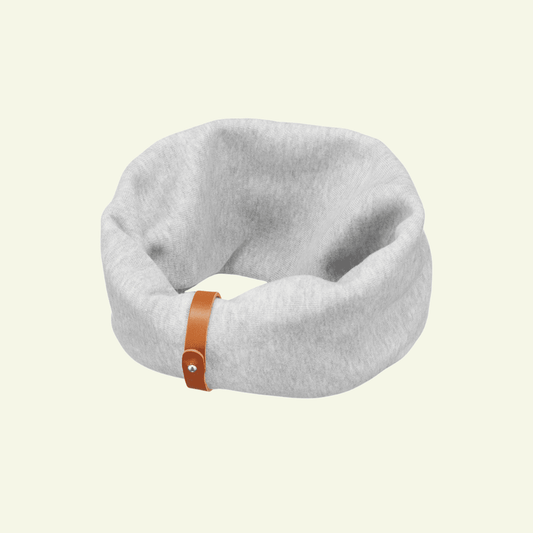 Inko | Cache - cou pour chien - Jean - Poil - Gris clair