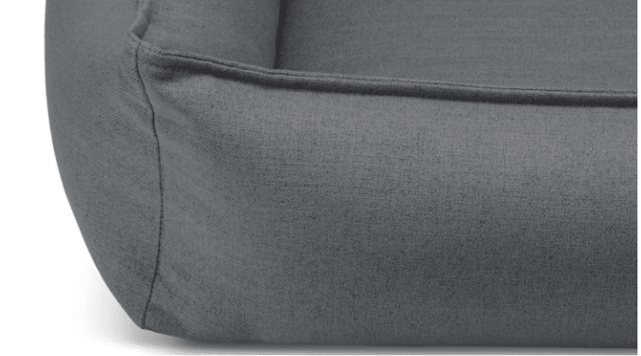 Orteo | Panier orthopédique pour chien - Jean - Poil - Gris foncé