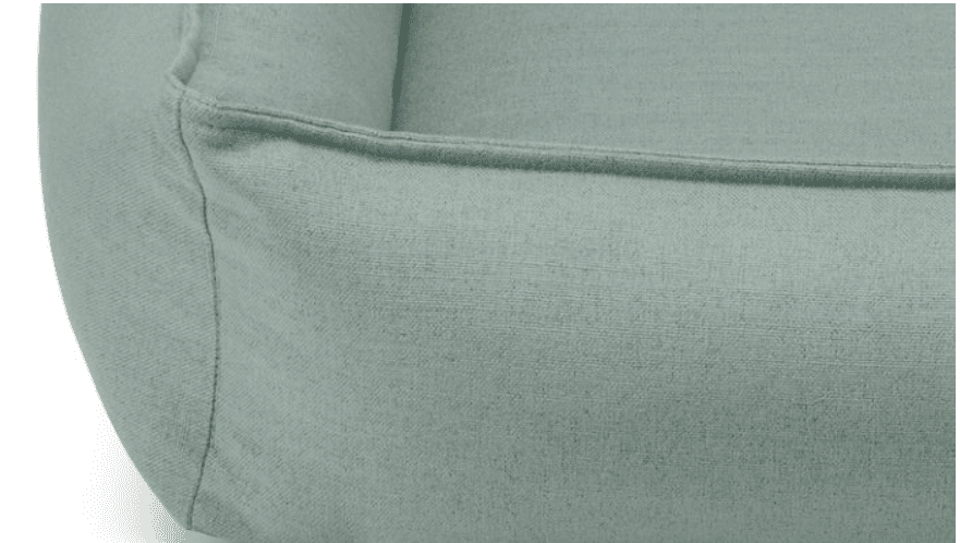 Orteo | Panier orthopédique pour chien - Jean - Poil - Gris foncé