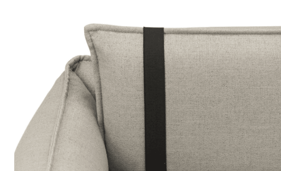 Orteo | Panier orthopédique pour chien - Jean - Poil - Gris foncé