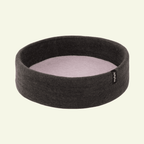 Panier pour chat en laine feutrée naturelle gris, personnalisable - Jean - Poil - Rose
