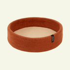 Panier pour chat en laine feutrée naturelle rouille, personnalisable - Jean - Poil - Beige