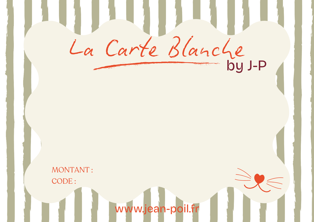 Parce qu’un bouquet, c’est bien. Un cadeau JP, c’est mieux. - Jean-Poil - 20,00 €