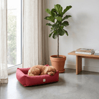 Pioggia | Panier pour chien waterproof, housse amovible - Jean-Poil - Bleu