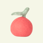 Pomme | Jouet en feutre de laine naturel - Jean - Poil - 