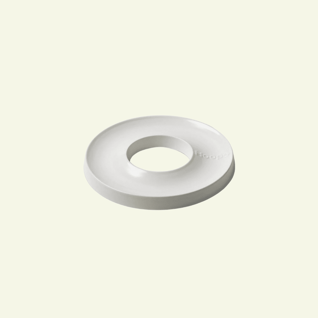 Ring | Gamelle anti glouton en porcelaine pour chat - Jean - Poil - Blanc