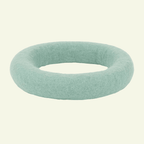 Ring | Jouet en feutre de laine naturelle - Jean - Poil - Bleu clair